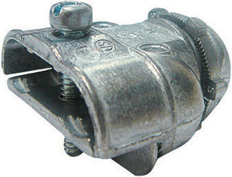 connector duplex 3/8 zinc electrical supply