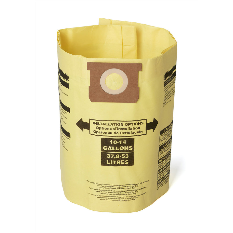 CRAFTSMAN FILTER BAG SHOP VAC 10-14 GALLON