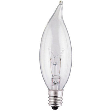 Westinghouse 25 watt CA8 Decorative Incandescent Bulb E12 (Candelabra) Warm White 2 pack