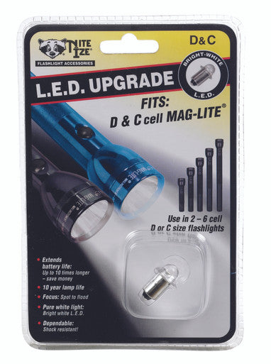 LED Upgrade C D Maglite