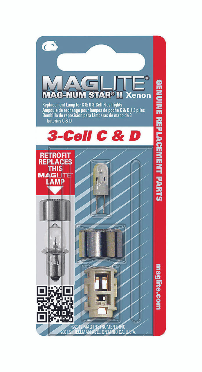 mag xenon bulb 3 cell incandescent light bulb  