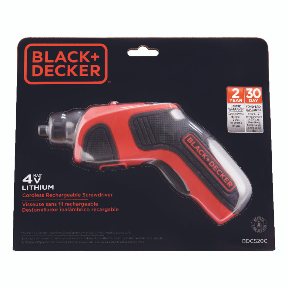 SCREWDRIVER 4 VOLT LITHIUM