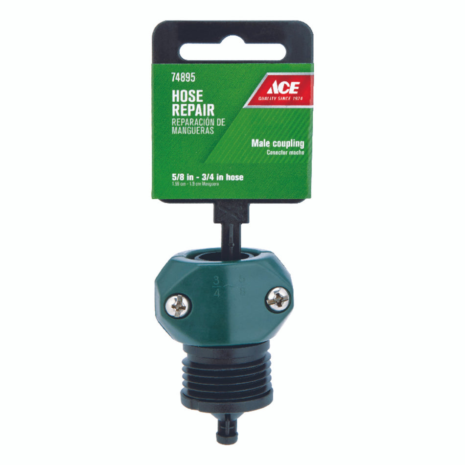 MENDER HOSE MALE 5/8 X 3/4