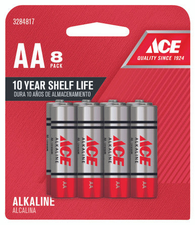 Battery Alkaline AA CD8 Ace