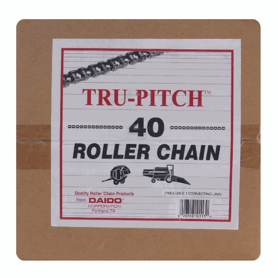 ROLLER CHAIN 1/2 X 10 FOOT #40