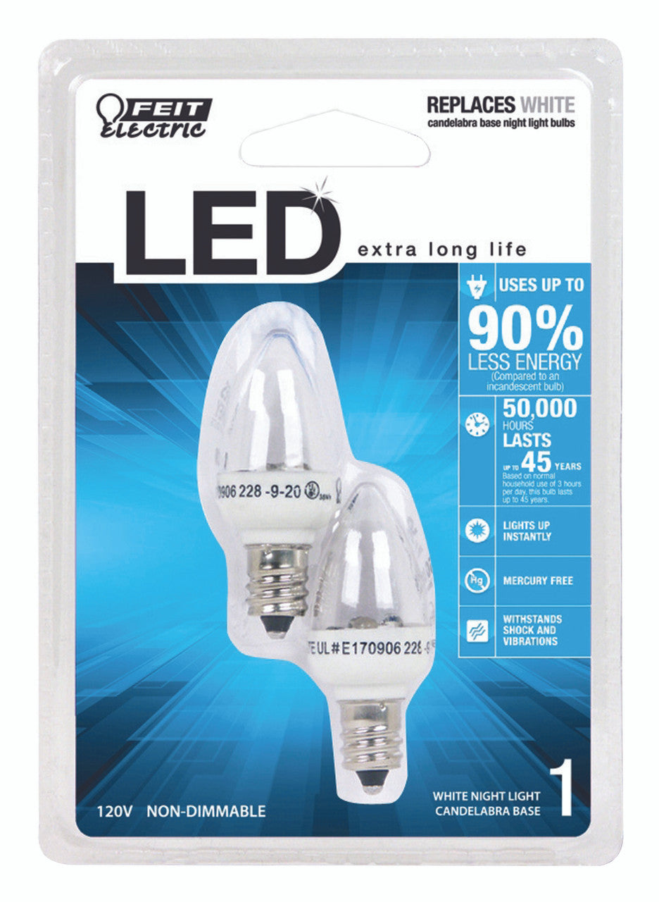 LED FEIT C7 WHITE