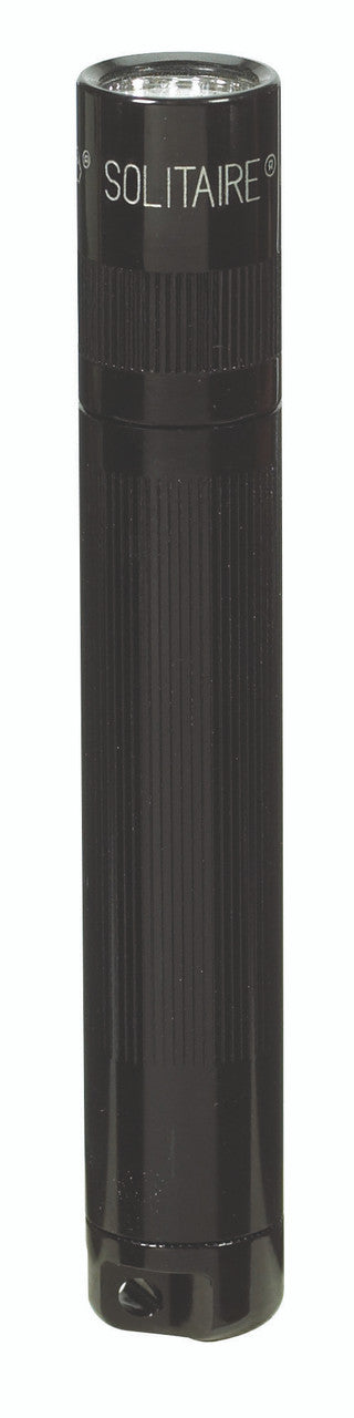 flash light solitaire aaa black portable flashlight maintenance inspection