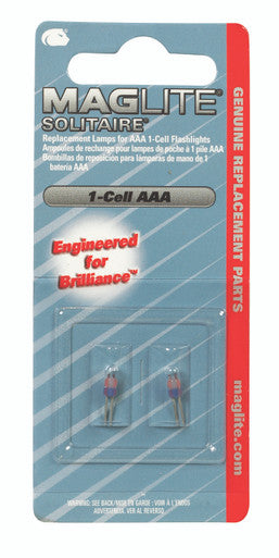 Bulb Mini Mag 1 AAa 2 Pack
