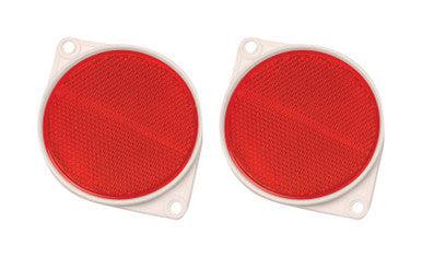 Reflector Braketed Red Cd/2