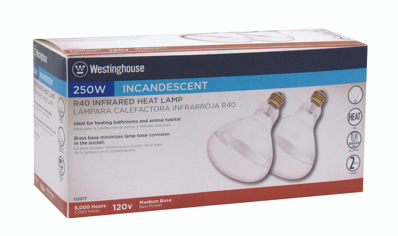soft lens 250 watt clear heat 2 pack incandescent light bulb 250W 