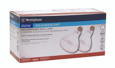 Soft Lens 250 Watt Clear Heat 2 Pack