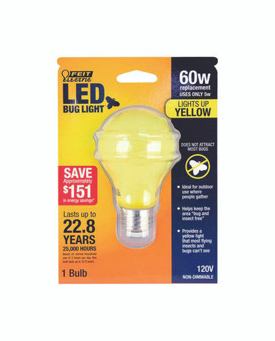 LED Bug Light A19 60 Watt Equalizer