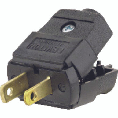 CLAMLITE PLUG 2 WIRE BLACK