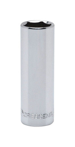 Crescent 1/2 inch x 3/8 inch drive SAE 6 Point Deep Socket