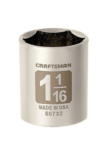 Craftsman Socket 1/2 Drive 1-1/16 6 Point