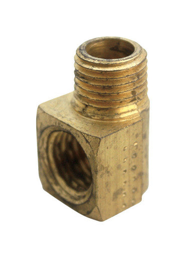 Jmf 1/8 In. Fpt X 1/8 In. Dia. Mpt Brass 90 Degree Street Elbow