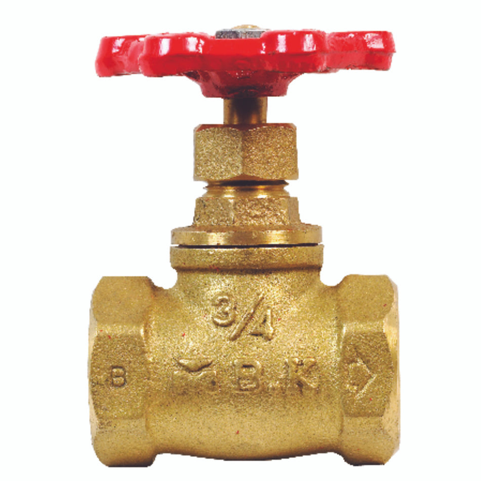 BK Products ProLine 3/4 in. FIP x 3/4 in. FIP Brass Stop Valve