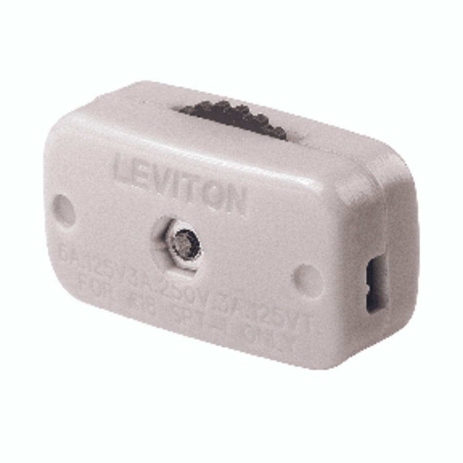 SWITCH FEED THROUGH ROT WHITE