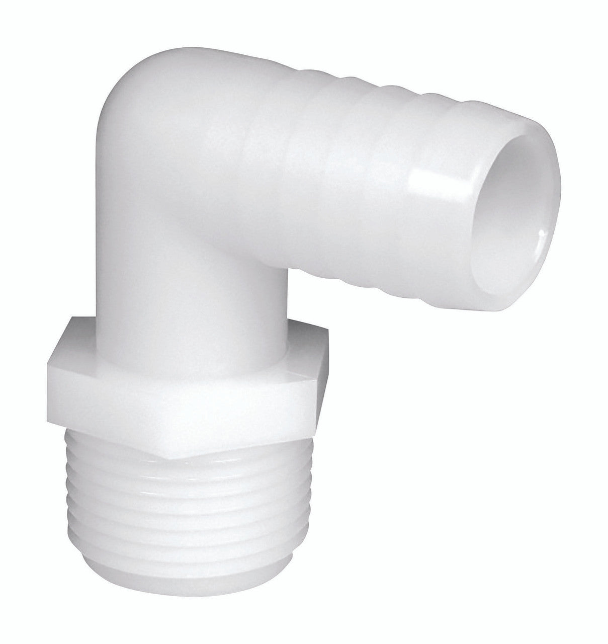elbow 3/8 mpt x 5/8 barb plumbing pipe elbow