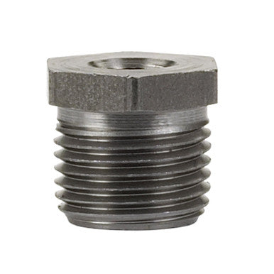 Billco 1/4 in. MPT x 1/8 in. Dia. MPT Black Steel Hex Bushing