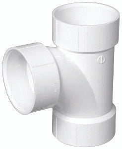 tee san pvc dwv 1.25 h x h x h plumbing pipe tee