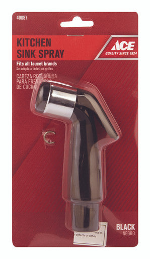 KITCHEN SPRAY HEAD BLACK