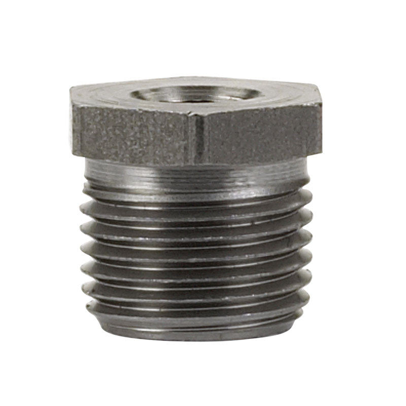 billco black steel hex bushing 1/2 NPT plumbing