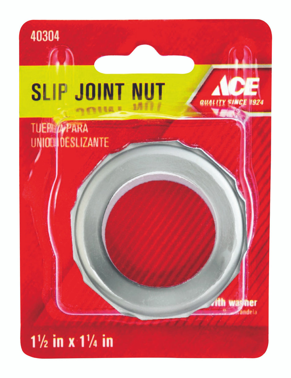 SLIP JOINT NUT 1-1/2 X 1-1/4