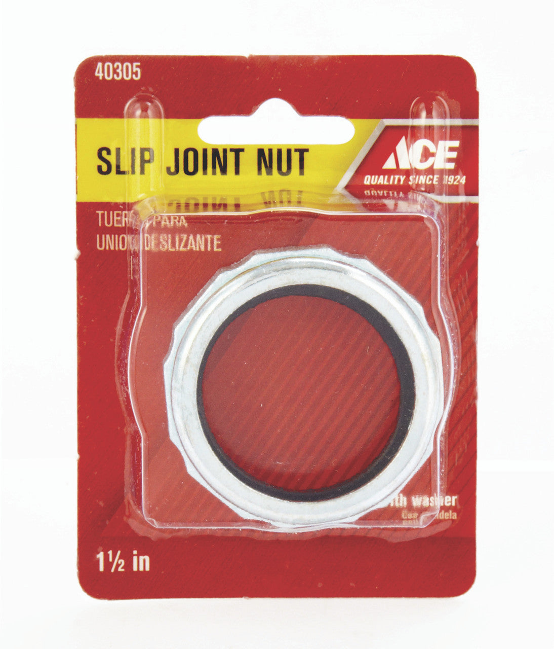 nut and washer 1-1/2 sj plumbing slip joint nut
