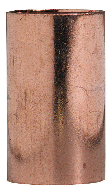 Mueller Streamline copper coupling 1/2 sweat solder plumbing
