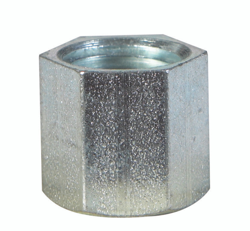 CAP HEX 1/4 GALVANIZED