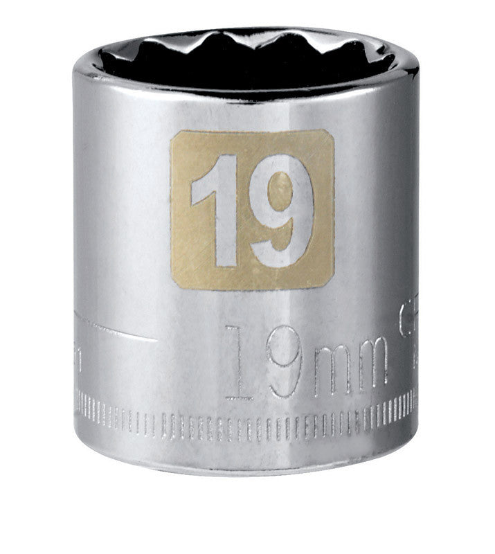 craftsman socket 3/8 drive 19 millimeter 12 point  socket ratchet