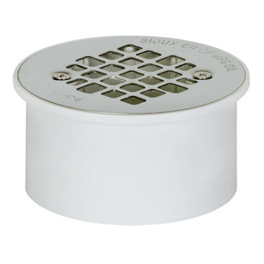 Sioux Chief 3 or 4 in. Dia. PVC General Purpose Floor Drain