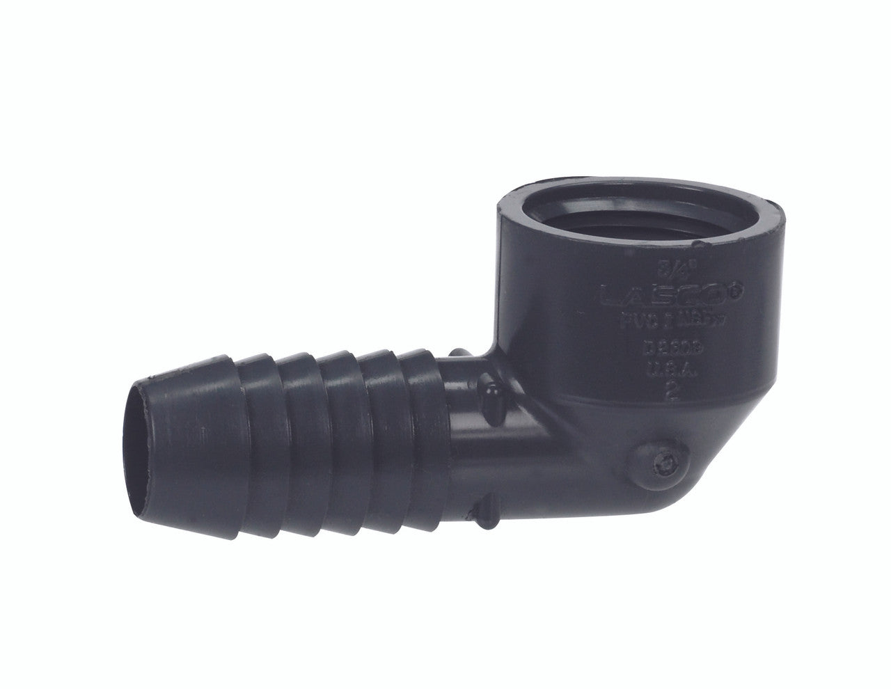 elbow insert poly 3/4 fpt plumbing pipe elbow