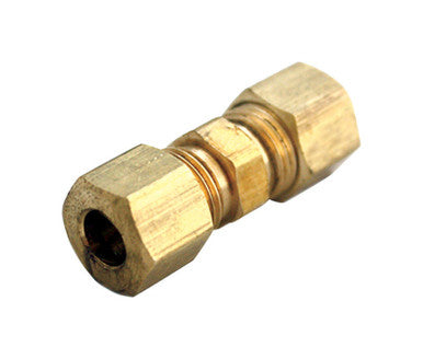Ace 5/16 in. Compression x 5/16 in. Dia. Compression Brass Union