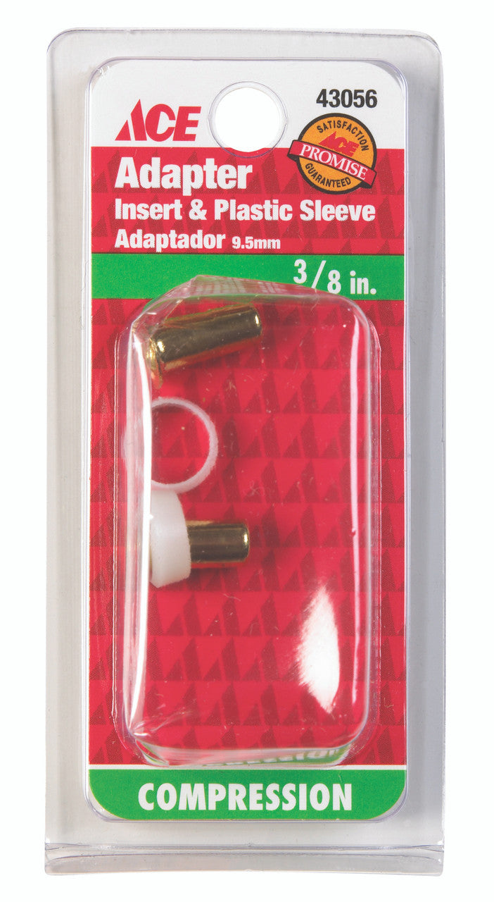 insert and sleeve 3/8 2 pack plumbing insert fitting