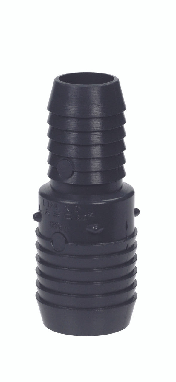 coupler insert poly 1.25 x 1 plumbing pipe coupling