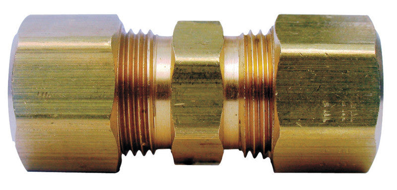 Ace yellow brass compression union 5/8 x 5/8 compression plumbing
