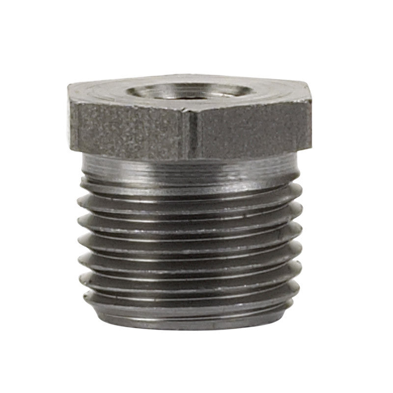 billco black steel hex bushing 3/8 NPT plumbing