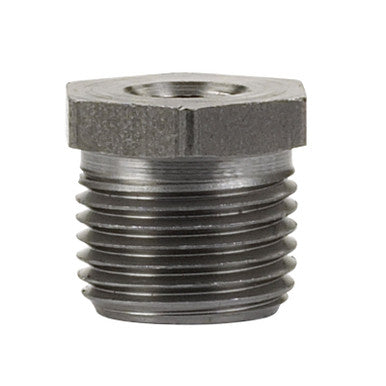 Billco 3/8 in. MPT x 1/4 in. Dia. MPT Black Steel Hex Bushing