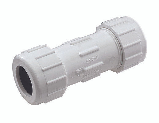 coupler compression 1.25 sch 40 plumbing pipe coupling
