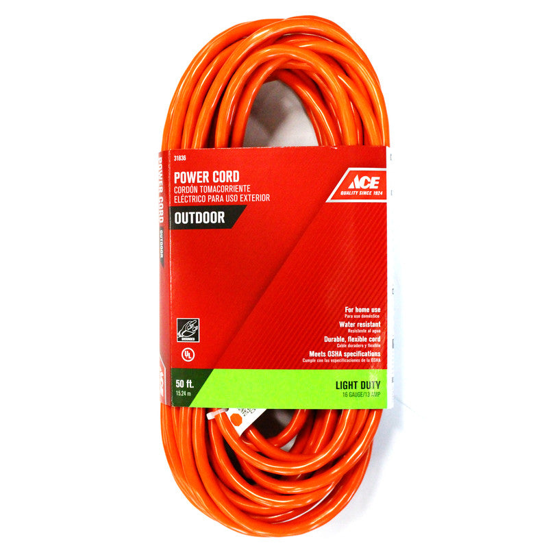 CORD EXTENSION 16/3 SJTW 50 FOOT