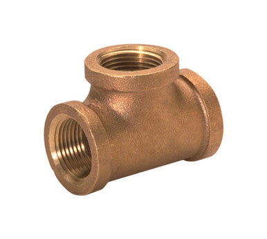 JMF 1/4 in. FPT x 1/4 in. Dia. FPT Brass Tee