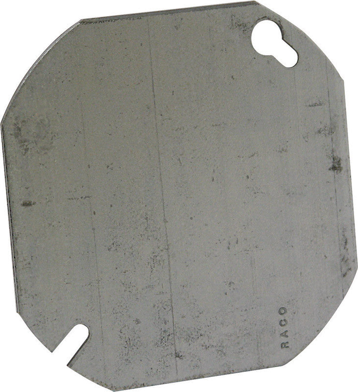 cover box octgagon blank flat  wall plate 
