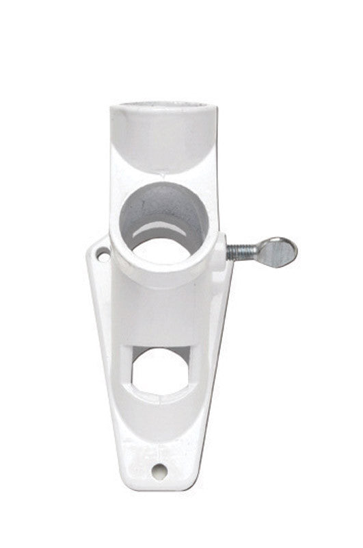 valley forge 10 in. l aluminum flag pole bracket brushed outdoor display decoration