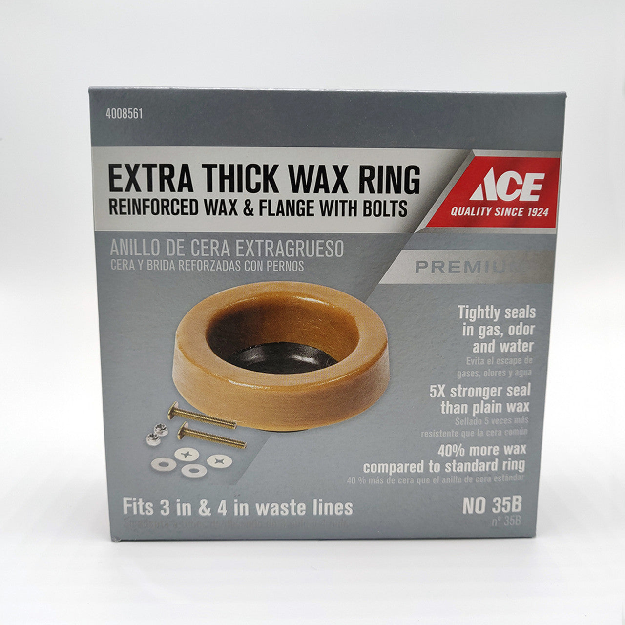 ace toilet bowl gasket with flange plumbing gasket