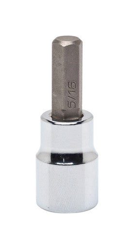 Crescent 5/16 inch x 3/8 inch drive SAE 6 Point Standard Hex Bit Socket