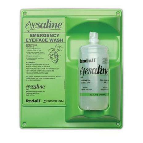 single 32 oz. eyewash station first aid workplace safety medical supply