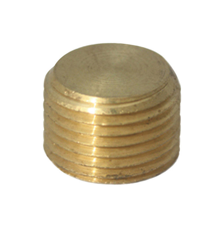 JMF 1/4 in. MPT Brass Counter Sunk Plug