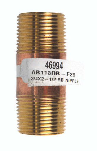 Nipple 3/4 X 2-1/2 Rbrs